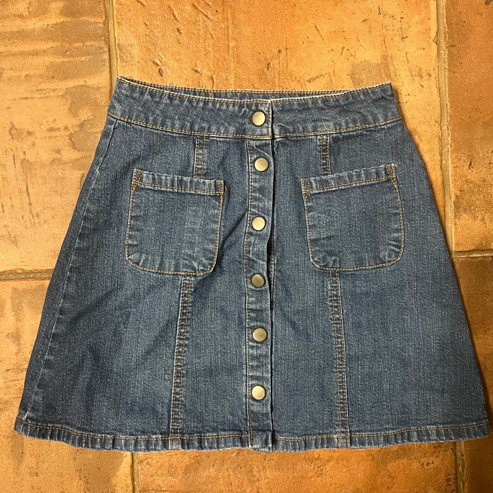 Jean Skirt